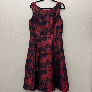 Vera Wang Sleeveless Midi Dress Size 14